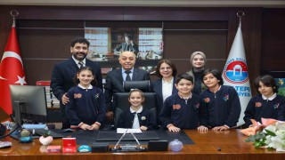 Başkan Köymen koltuğunu devretti; yeni başkandan çevre önerisi geldi