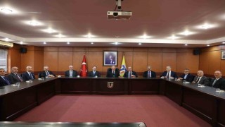Başkan Memet Aslan OSBÜK zirvesi için Trabzonda
