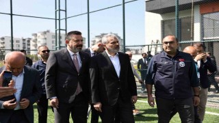 Başkan Öntürk Arsuzdaki yatırımları inceledi
