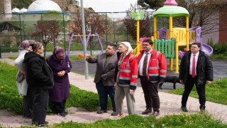 Başkan Subaşı Küçük Sanayi ve Soğuksu Mezarlığında çalışmaları inceledi