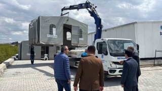 Başkan Taşkın taziye hizmetlerinin merkezinde inceleme yaptı