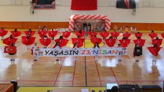 Bayburtta 23 Nisan Çocuk Bayramı coşkuyla kutlandı