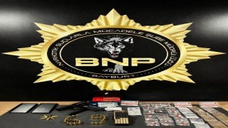 Bayburtta alkollü eğlence mekânında satışa hazır uyuşturucu maddeler ele geçirildi