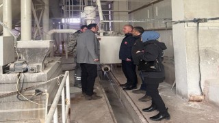 Bayburtta doğal taş üretim tesisinde çevre denetimi yapıldı