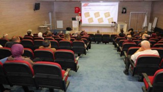 Bayburtta sağlık personeline iş sağlığı ve güvenliği eğitimi verildi