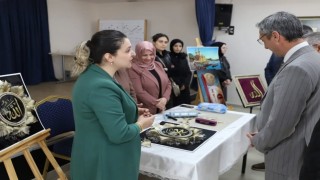 Bayburtta Sevginin Diliyle Değerlerimiz sergisi açıldı