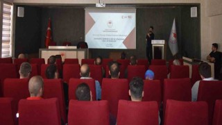 Bayburtta tarım personeline numune alma teknikleri anlatıldı