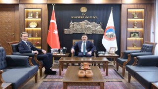 Belçika Ankara Büyükelçisinden Vali Çiçeke ziyaret