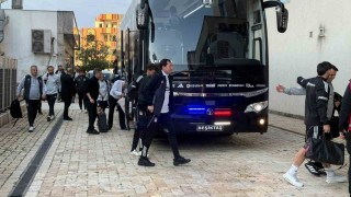 Beşiktaş kafilesi Gaziantepte