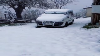 Bilecikte kar sürprizi