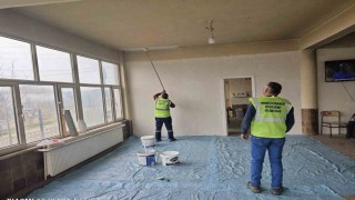 Bilecikte köy konaklarına bakım ve onarım yapıldı