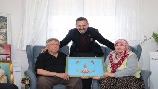 Bilecikte şehit ailesi ile anlamlı buluşma