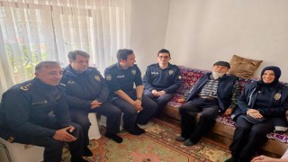 Bilecikte şehitler için dua, emekli polis ve ailelerine vefa