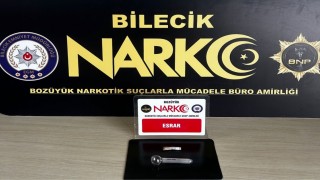 Bilecikte uyuşturucu operasyonu: 1 şüpheli yakalandı