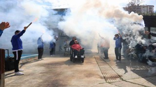 Boccia şampiyonlarına kutlama