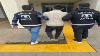 Bodrumda 11 yıl 9 ay hapis cezasıyla aranan şahıs yakalandı