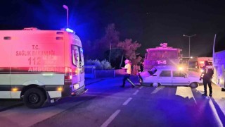 Bodrumda TOMA, otomobile çarptı