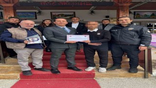 Bozüyük Açık Ceza Evindeki hükümlüden örnek davranış
