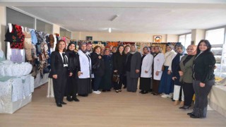Bulanıkta kadınların el emeği göz nuru görücüye çıktı