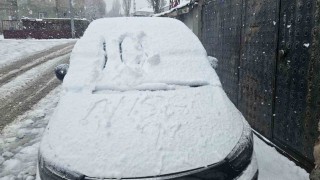 Bulanıkta nisan ayında kar sürprizi