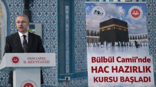 Bülbül Camii’nde Hac Hazırlık Kursu Başladı