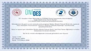 Buldan MYO Çağrı Odaklı Proje Yazma Kampı projesine ev sahipliği yapacak