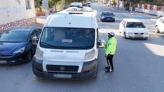 Burdurda 101 araç ve sürücüsü kontrol edildi