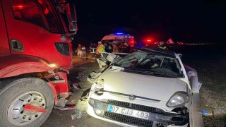 Burdurda anneyi çocuklarından ayıran feci kaza: 1 ölü, 4 yaralı