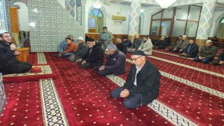 Burhaniyede sabah namazı buluşması Börezli Camiinde yapıldı