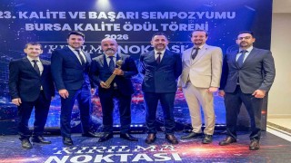 Bursa Kalite Büyük Ödülünü aldılar