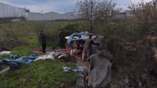 Bursada kaçak güme operasyonu