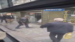 Bursada trafikte baltalı dehşet