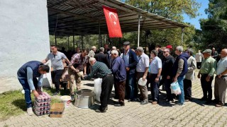 Çanda geleneksel ilk köy hayrı yapıldı