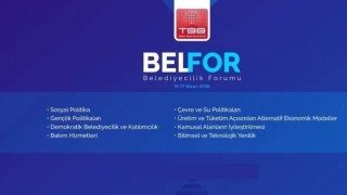ÇAYCUMANIN Örnek Projeleri Türkiye Belediyeler Birliği Kürsüsünde
