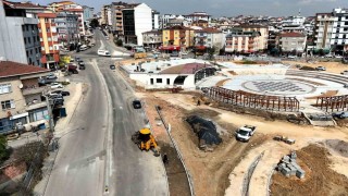 Çayırovadaki önemli kavşakta sona doğru