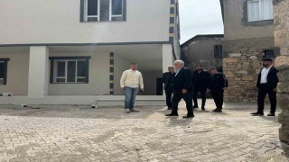 Çermikte bozulan yolların yapımına başlandı