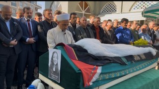 Cinayet kurbanı avukat Hatice Kocaefe duvağıyla son yolculuğuna uğurlandı