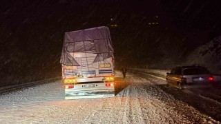 Çorumda kar yağışı etkili oluyor