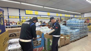 Çorumda marketlere sıkı denetim