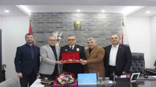 ÇTBden ilçe emniyetine Polis Haftası kutlaması