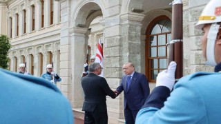 Cumhurbaşkanı Erdoğan, KKTC Cumhurbaşkanı Erhürman ile görüştü