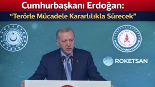 Cumhurbaşkanı Erdoğan: “Terörle Mücadele Kararlılıkla Sürecek”