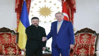 Cumhurbaşkanı Erdoğan, Ukrayna Devlet Başkanı Zelenskiy ile bir araya geldi