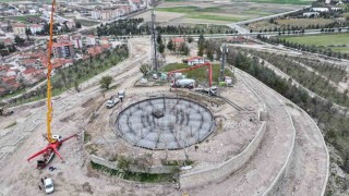 Çünür Tepesine restoran ve sosyal tesis inşa ediliyor