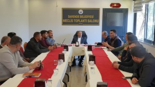 Darende Belediye Başkanı Bozkurt esnafla bir araya geldi