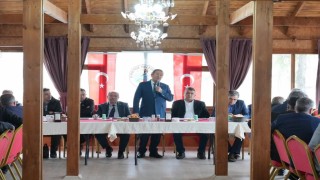 Darendede muhtarlarla istişare toplantısı