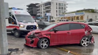 Denizlide zincirleme trafik kazası: 4 yaralı