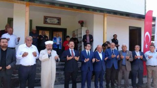 Depremin ardından inşa edilen 126ncı cami ibadete açıldı