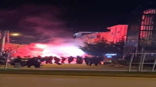 Derbi sonrası Edirnede taraftar kavgası