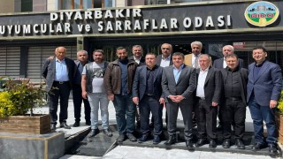 DESOB Başkanı Ebedinoğlu, Diyarbakır Kuyumcular ve Sarraflar Odasını ziyaret etti